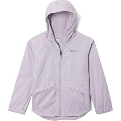 Columbia Mädchen Rainy Trails 2 Fleece Lined Jacket Wasserdichte Regenjacke, Lavender Pearl, 128 EU Columbia Mädchen Rainy Trails 2 Fleece Lined Jacket Wasserdichte Regenjacke, Lavender Pearl, 128 EU