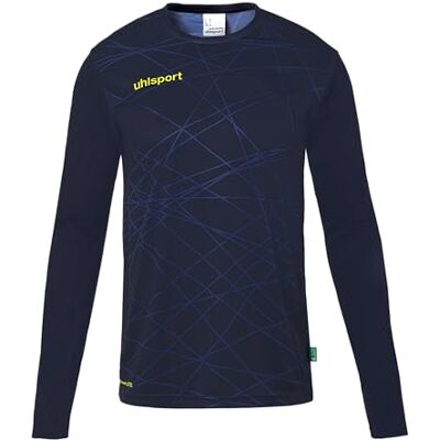 uhlsport Herren Prediction Torwart T-Shirt, Marine/Fluo Gelb, 152 EU uhlsport Herren Prediction Torwart T-Shirt, Marine/Fluo Gelb, 152 EU