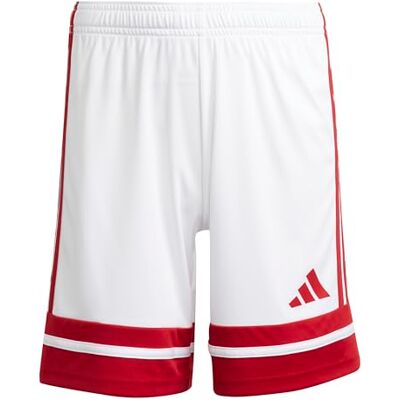 Adidas Unisex Kinder Squadra25 Short Kids Shorts, White/Team Power red 2, 5-6 Years Adidas Unisex Kinder Squadra25 Short Kids Shorts, White/Team Power red 2, 5-6 Years