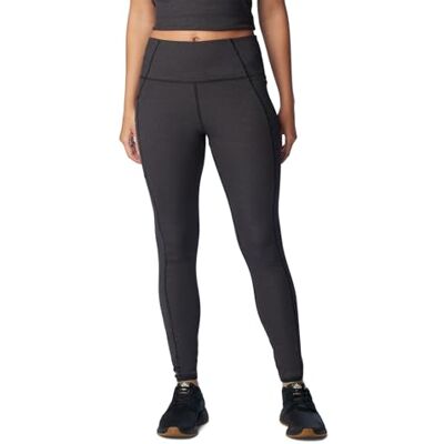 Columbia Damen Hike II Legging Yoga-Hosen-Leggings, Black Heather, M/R Columbia Damen Hike II Legging Yoga-Hosen-Leggings, Black Heather, M/R