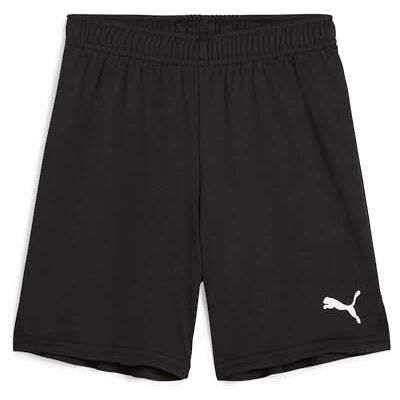 Puma Unisex Teamgoal Jr Strick Shorts, Black- Weiß, 128 EU Puma Unisex Teamgoal Jr Strick Shorts, Black- Weiß, 128 EU