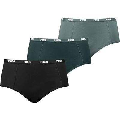 Puma Damen Mini Boxer Shorts, Green Combo, M EU Puma Damen Mini Boxer Shorts, Green Combo, M EU