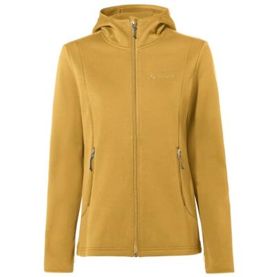 VAUDE Damen Fleecejacke Idris Fleece Hoody, angenehm warm, schnelltrocknend, atmungsaktiv, savanna, 40 VAUDE Damen Fleecejacke Idris Fleece Hoody, angenehm warm, schnelltrocknend, atmungsaktiv, savanna, 40