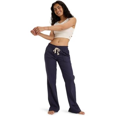 Roxy Oceanside Pants für Damen Mood Indigo L Roxy Oceanside Pants für Damen Mood Indigo L
