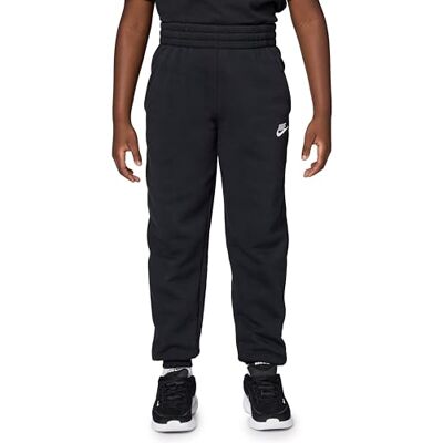 NIKE Unisex Kinder Nsw Club Trainingshose, Black/White, M EU NIKE Unisex Kinder Nsw Club Trainingshose, Black/White, M EU