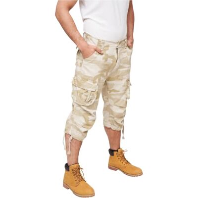 Brandit Urban Legend 3/4 Shorts 3/4 Short mit mehreren Taschen, Kordelzug an Taille & Beinabschlüssen, knielange Shorts für den Alltag, Wandern & Reisen Brandit Urban Legend 3/4 Shorts 3/4 Short mit mehreren Taschen, Kordelzug an Taille & Beinabschlüssen, knielange Shorts für den Alltag, Wandern & Reisen