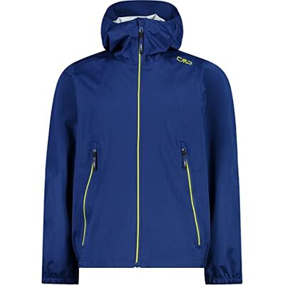 CMP 2,5-Lagen-Kinderjacke mit fester Kapuze, Bläulich, 164 CMP 2,5-Lagen-Kinderjacke mit fester Kapuze, Bläulich, 164