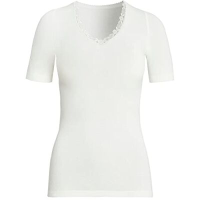 Susa Damen Angora Spenzer S8050920 Thermounterwäsche Oberteil, Wollweiß, L EU Susa Damen Angora Spenzer S8050920 Thermounterwäsche Oberteil, Wollweiß, L EU