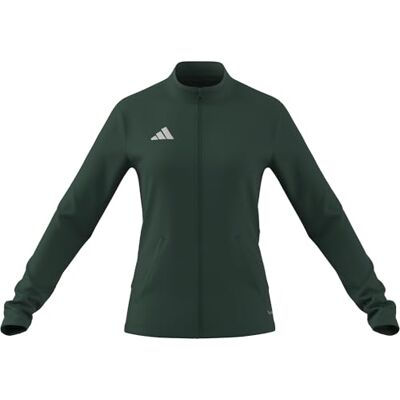 Adidas Damen Entrada26 Track Sweatshirt, Team Dark Green/White, L Adidas Damen Entrada26 Track Sweatshirt, Team Dark Green/White, L