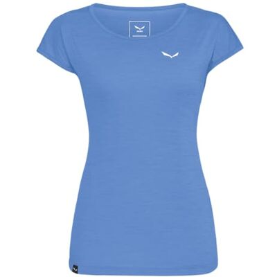 Salewa Puez Melange Dry T-Shirt Damen, Morning Blue Melange, XXL Salewa Puez Melange Dry T-Shirt Damen, Morning Blue Melange, XXL