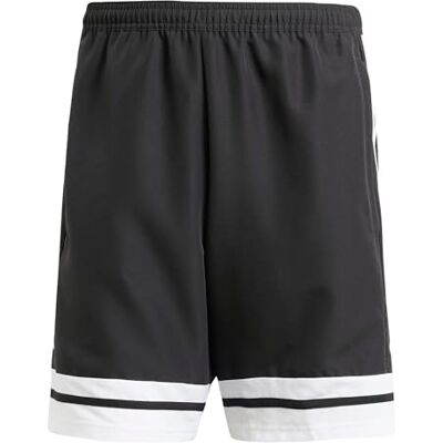 Adidas Herren Squadra25 Downtime Woven Short Shorts, Black/White, XL Extra Tall Adidas Herren Squadra25 Downtime Woven Short Shorts, Black/White, XL Extra Tall