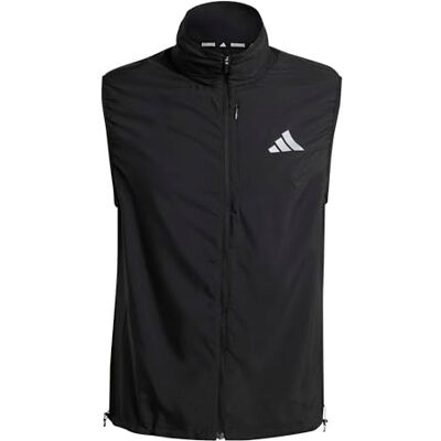 Adidas Herren Adi365 Running Essentials Vest Coat, black, XL Adidas Herren Adi365 Running Essentials Vest Coat, black, XL