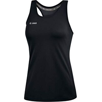 JAKO Damen Tanktop Run 2.0, Schwarz, 42 JAKO Damen Tanktop Run 2.0, Schwarz, 42