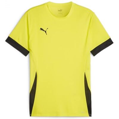 Puma Unisex Teamgoal Matchday Jr Fußballtrikot, Fluro Yellow PES- Black- Black, 164 EU Puma Unisex Teamgoal Matchday Jr Fußballtrikot, Fluro Yellow PES- Black- Black, 164 EU
