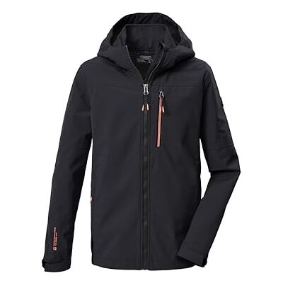 Killtec Jungen Softshelljacke/Outdoorjacke mit Kapuze KOS 143 BYS SFTSHLL JCKT, schwarz, 164, 44088-000 Killtec Jungen Softshelljacke/Outdoorjacke mit Kapuze KOS 143 BYS SFTSHLL JCKT, schwarz, 164, 44088-000