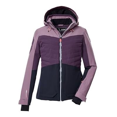 Killtec Damen Skijacke/Funktionsjacke mit abzippbarer Kapuze und Schneefang KSW 30 WMN SKI JCKT, pflaume, 46, 43416-000 Killtec Damen Skijacke/Funktionsjacke mit abzippbarer Kapuze und Schneefang KSW 30 WMN SKI JCKT, pflaume, 46, 43416-000