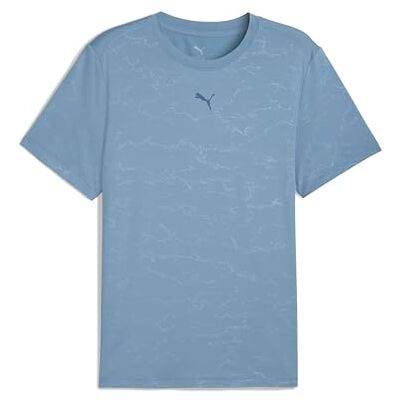 Puma Unisex M Cloudspun Emboss Tees, Cool Blue, M EU Puma Unisex M Cloudspun Emboss Tees, Cool Blue, M EU