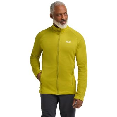 Jack Wolfskin Herren Peak District Fz M, Chartreuse, XL EU Jack Wolfskin Herren Peak District Fz M, Chartreuse, XL EU