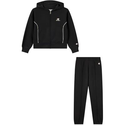 Champion Legacy Mädchen Sweatsuits, XXS, Schwarz, Schwarz, XXS Champion Legacy Mädchen Sweatsuits, XXS, Schwarz, Schwarz, XXS
