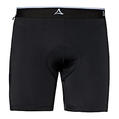 Schöffel Herren Skin Pants 2h M, atmungsaktive Radhose mit Polster und 4-Wege-Stretch, Fahrrad Unterhosen mit bakteriostatischer Silbernitrat-Behandlung, Black, 54 Schöffel Herren Skin Pants 2h M, atmungsaktive Radhose mit Polster und 4-Wege-Stretch, Fahrrad Unterhosen mit bakteriostatischer Silbernitrat-Behandlung, Black, 54