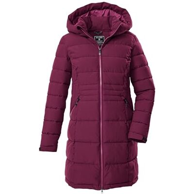 Killtec Damen Steppparka/Funktionsparka mit Kapuze KOW 11 WMN QLTD PRK, dunkelrose, 44, 43303-000 Killtec Damen Steppparka/Funktionsparka mit Kapuze KOW 11 WMN QLTD PRK, dunkelrose, 44, 43303-000