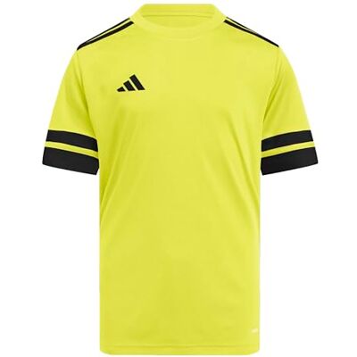 Adidas Unisex Kinder Squadra25 Jersey Short Sleeve Kids Shirt, Team Yellow/Black, 11-12 Years Adidas Unisex Kinder Squadra25 Jersey Short Sleeve Kids Shirt, Team Yellow/Black, 11-12 Years