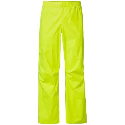 VAUDE Regenhose Herren Drop Pants lI, wasserdichte Outdoorhose für Fahrrad, leichte Überhose, atmungsaktive Fahrradhose, schnell überziehbar neon Yellow/neon Yellow, L VAUDE Regenhose Herren Drop Pants lI, wasserdichte Outdoorhose für Fahrrad, leichte Überhose, atmungsaktive Fahrradhose, schnell überziehbar neon Yellow/neon Yellow, L