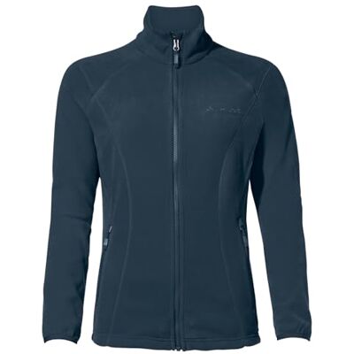VAUDE Damen Rosemoor Fleecejacke, Zip-In-Funktion, angenehm warm und atmungsaktiv, dark sea, 40 VAUDE Damen Rosemoor Fleecejacke, Zip-In-Funktion, angenehm warm und atmungsaktiv, dark sea, 40