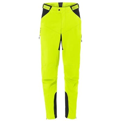 VAUDE Qimsa Softshell Pants II Fahrradhose Herren, Winddichte Softshellhose Herren für Ganzjahres-Biker, Fahrradhose Winter Herren atmungsaktiv & wasserabweisend – in Gelb, Größe: L VAUDE Qimsa Softshell Pants II Fahrradhose Herren, Winddichte Softshellhose Herren für Ganzjahres-Biker, Fahrradhose Winter Herren atmungsaktiv & wasserabweisend – in Gelb, Größe: L