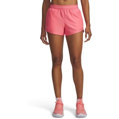 Under Armour Tech Play Up Shorts Bittersweet Pink/Posh Pink MD, Bittersweet Pink/Posh Pink, M Under Armour Tech Play Up Shorts Bittersweet Pink/Posh Pink MD, Bittersweet Pink/Posh Pink, M