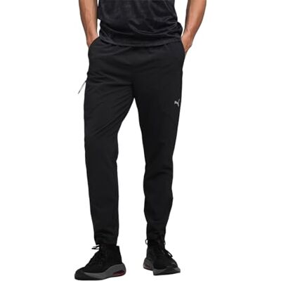 Puma M-Flex-Stretch-Hose, gewebt, schwarz Puma M-Flex-Stretch-Hose, gewebt, schwarz