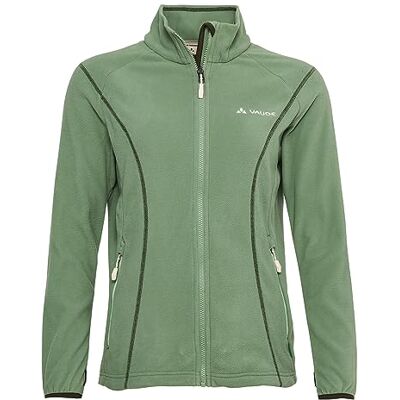 VAUDE Damen Rosemoor Fleecejacke, Zip-In-Funktion, angenehm warm und atmungsaktiv, willow green, 36 VAUDE Damen Rosemoor Fleecejacke, Zip-In-Funktion, angenehm warm und atmungsaktiv, willow green, 36