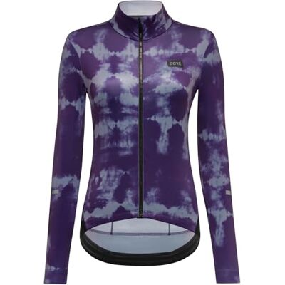 GORE WEAR Damen Progress Thermo Trikot, Amethyst Grey/Purple Indigo, L EU GORE WEAR Damen Progress Thermo Trikot, Amethyst Grey/Purple Indigo, L EU