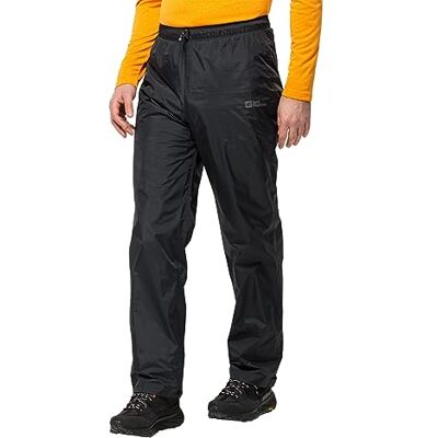 Jack Wolfskin Unisex Rainy Day Pants Wanderhose, Schwarz, XL EU Jack Wolfskin Unisex Rainy Day Pants Wanderhose, Schwarz, XL EU