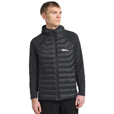 Jack Wolfskin Herren Routeburn Pro Hybrid M Softshelljacke, Schwarz, S EU Jack Wolfskin Herren Routeburn Pro Hybrid M Softshelljacke, Schwarz, S EU