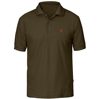 Fjällräven Crowley piqué Shirt Dark Olive M Fjällräven Crowley piqué Shirt Dark Olive M