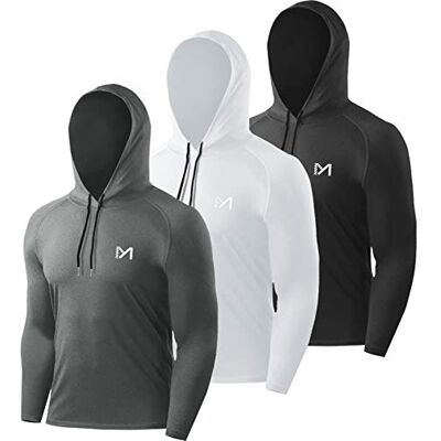 MEETYOO Sportshirt Herren, Funktionsshirt Langarm Laufshirt Männer Fitnessshirt Atmungsaktiv T Shirts für Running Gym Jogging MEETYOO Sportshirt Herren, Funktionsshirt Langarm Laufshirt Männer Fitnessshirt Atmungsaktiv T Shirts für Running Gym Jogging