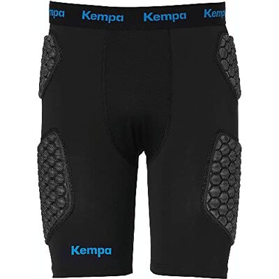 Kempa Protection Shorts, gepolsterte Unterzieh-Shorts für Herren, kurze Protektoren-Hose, Unterzieh-Hose für Handball, Volleyball & Co., schwarz, XL Kempa Protection Shorts, gepolsterte Unterzieh-Shorts für Herren, kurze Protektoren-Hose, Unterzieh-Hose für Handball, Volleyball & Co., schwarz, XL