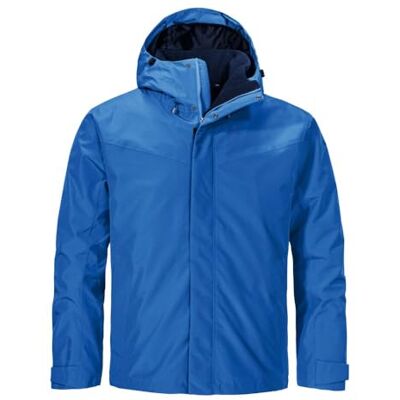 Schöffel Herren 3in1 Jacket Style Okere MNS, wasserdichte, atmungsaktive Outdoorjacke mit herausnehmbarer Fleecejacke, cornflower blue, 48 Schöffel Herren 3in1 Jacket Style Okere MNS, wasserdichte, atmungsaktive Outdoorjacke mit herausnehmbarer Fleecejacke, cornflower blue, 48