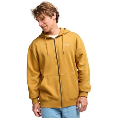 Billabong Arch ZH Herren-Fleece-Pullover, Gelb Billabong Arch ZH Herren-Fleece-Pullover, Gelb