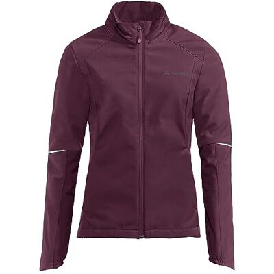 VAUDE Damen Softshelljacke Wintry Jacket IV, wärmend, winddicht, atmungsaktiv und wasserabweisend, cassis, 40 VAUDE Damen Softshelljacke Wintry Jacket IV, wärmend, winddicht, atmungsaktiv und wasserabweisend, cassis, 40