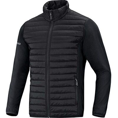 JAKO Herren Hybridjacke Premium, Schwarz, L JAKO Herren Hybridjacke Premium, Schwarz, L