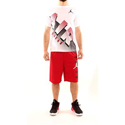 NIKE Jordan Jungen Vert Mesh Shorts, Gym Red, 8/10 Jahre NIKE Jordan Jungen Vert Mesh Shorts, Gym Red, 8/10 Jahre