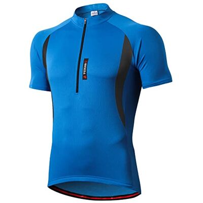 MEETWEE Herren Radtrikot Fahrradtrikot Kurzarm, Fahrradbekleidung Fahrrad Trikot T Shirt für Männer, Atmungsaktive Cycling Jersey Schnell Trocknen Radsport Bekleidung MEETWEE Herren Radtrikot Fahrradtrikot Kurzarm, Fahrradbekleidung Fahrrad Trikot T Shirt für Männer, Atmungsaktive Cycling Jersey Schnell Trocknen Radsport Bekleidung