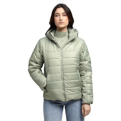 Puma Unisex Hooded Padded Jacket Isolierte, Lux Army, S EU Puma Unisex Hooded Padded Jacket Isolierte, Lux Army, S EU