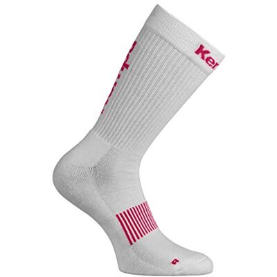 Kempa Unisex Socken Logo Classic Herren, Weiß/Pink, 46 EU Kempa Unisex Socken Logo Classic Herren, Weiß/Pink, 46 EU
