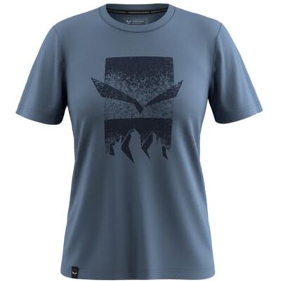 Salewa Women's Eagle 3cime T-Shirt W Small tee, Java Blue, XL, Java Blue, X-Large Salewa Women's Eagle 3cime T-Shirt W Small tee, Java Blue, XL, Java Blue, X-Large