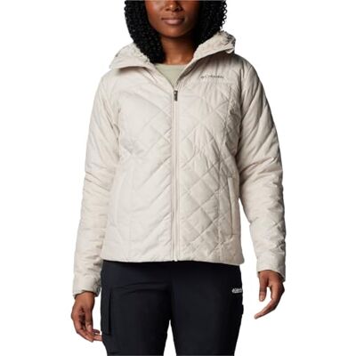 Columbia Copper Crest II Kapuzenjacke, Wärmeisoliert, Fleecegefüttertes Plüsch, Reißverschlusstaschen, Fortschrittlicher Wasserschutz, Kinnschutz Damen Columbia Copper Crest II Kapuzenjacke, Wärmeisoliert, Fleecegefüttertes Plüsch, Reißverschlusstaschen, Fortschrittlicher Wasserschutz, Kinnschutz Damen