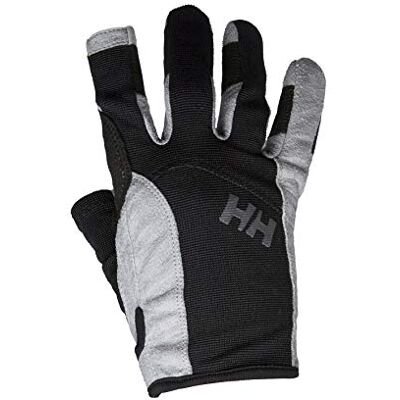 Hansen Unisex Segelhandschuh Lang, Schwarz, M Hansen Unisex Segelhandschuh Lang, Schwarz, M