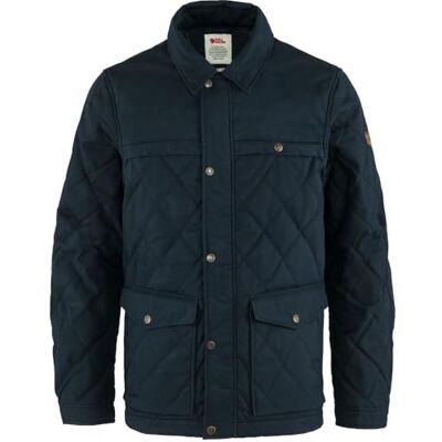 Fjällräven Herren Övik Wool Padded Jacke, Dark Navy, L Fjällräven Herren Övik Wool Padded Jacke, Dark Navy, L